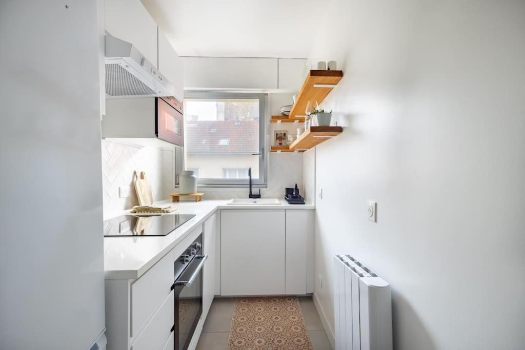 Gaspar - Joli Nid Douillet Proche De Paris Avec Balcon Boulogne-Billancourt Ngoại thất bức ảnh