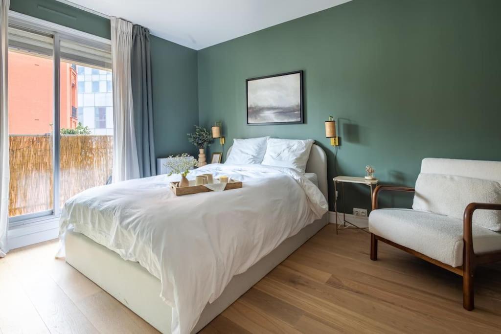 Gaspar - Joli Nid Douillet Proche De Paris Avec Balcon Boulogne-Billancourt Ngoại thất bức ảnh